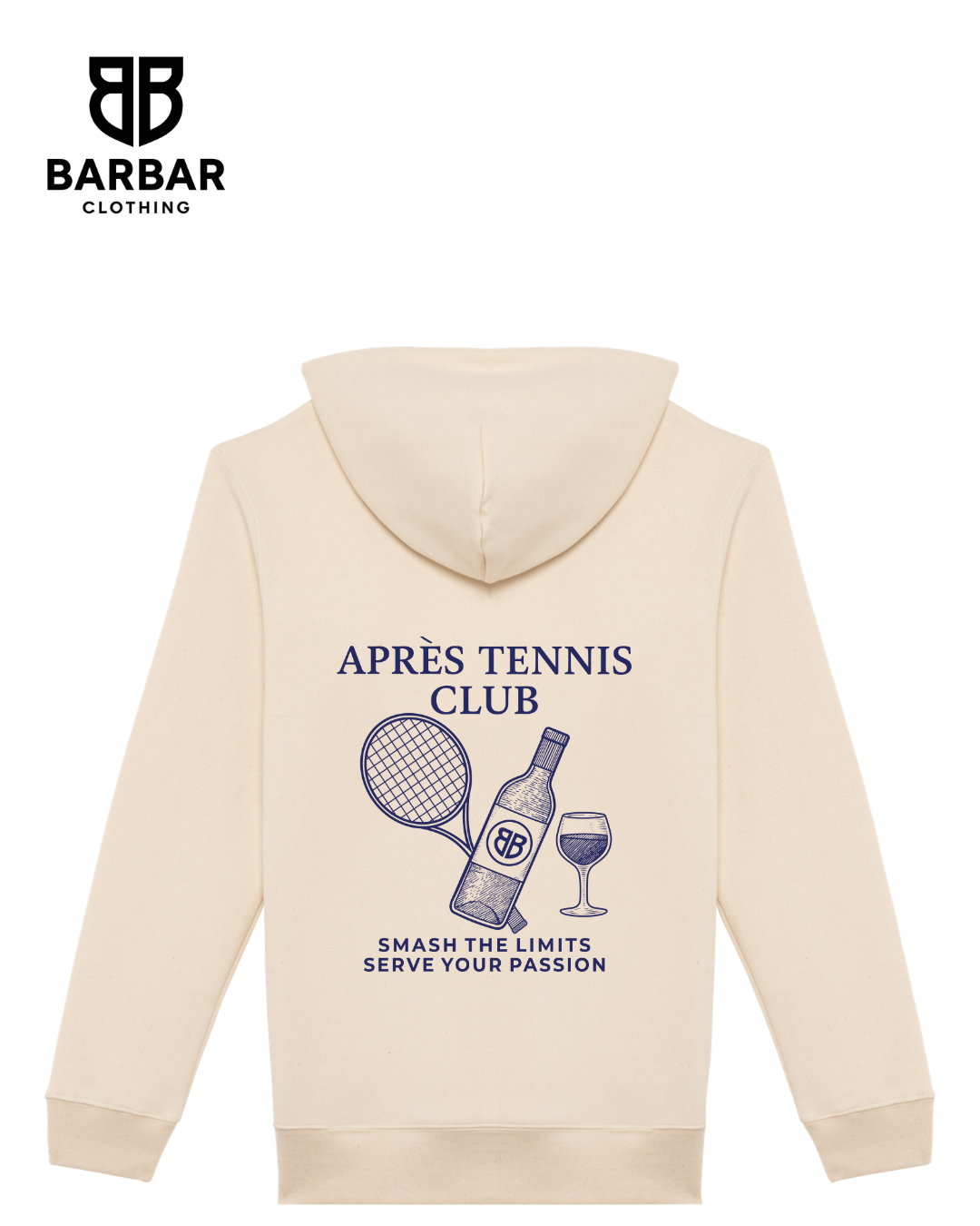 Uniseks Hoodie Après Tennis Club