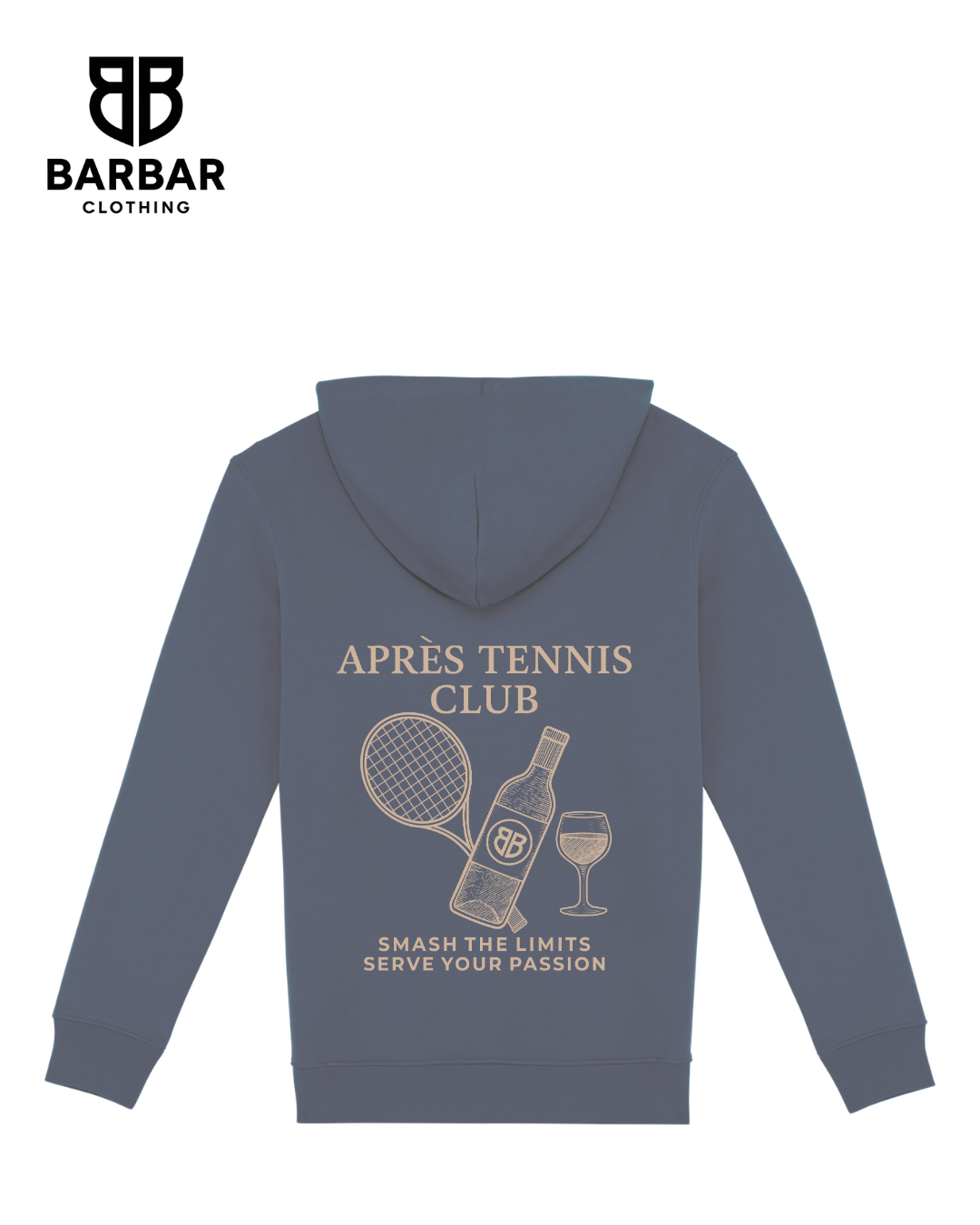 Uniseks Hoodie Après Tennis Club