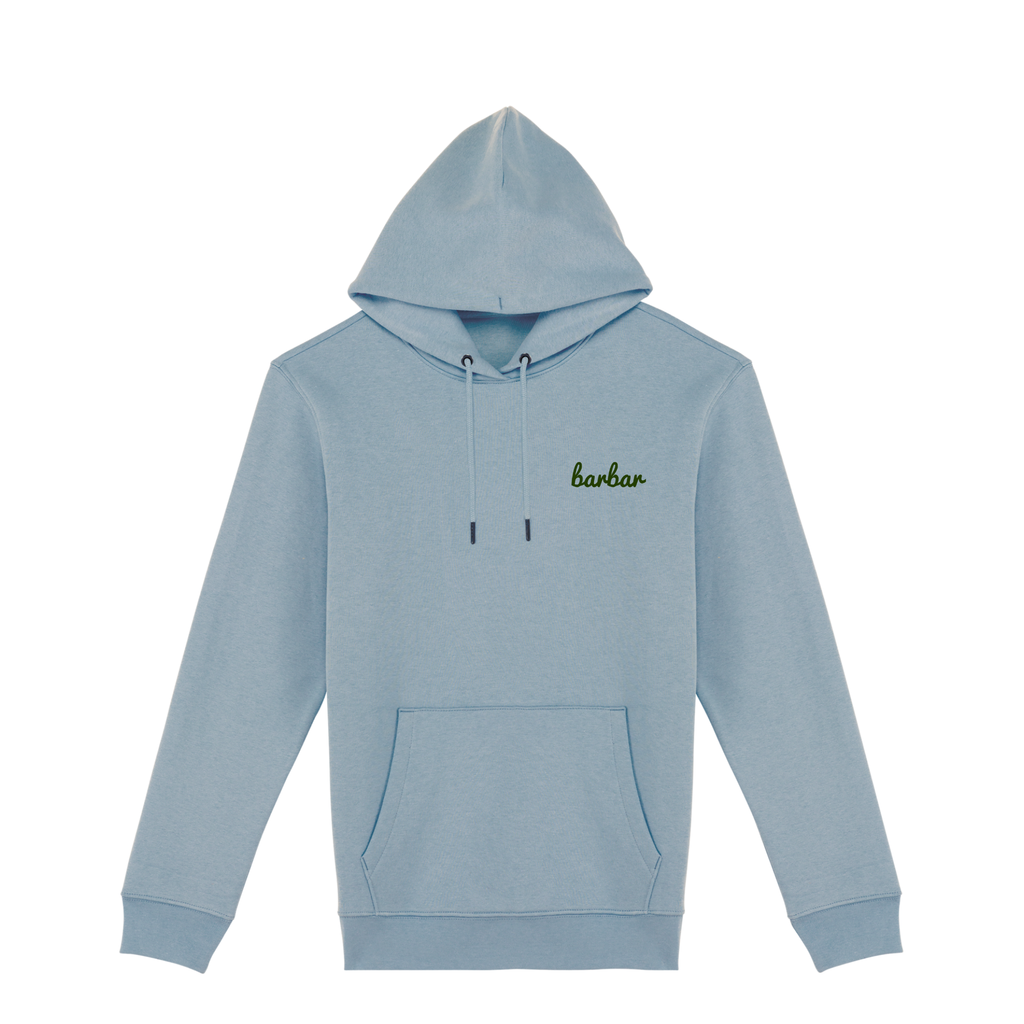 Uniseks Hoodie (BarBar Kakhi logo)