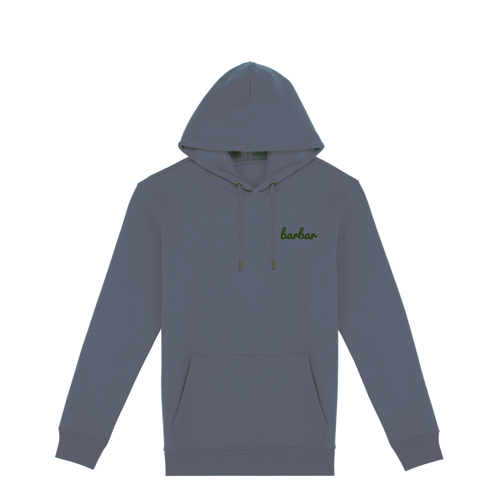 Uniseks Hoodie (BarBar Kakhi logo)
