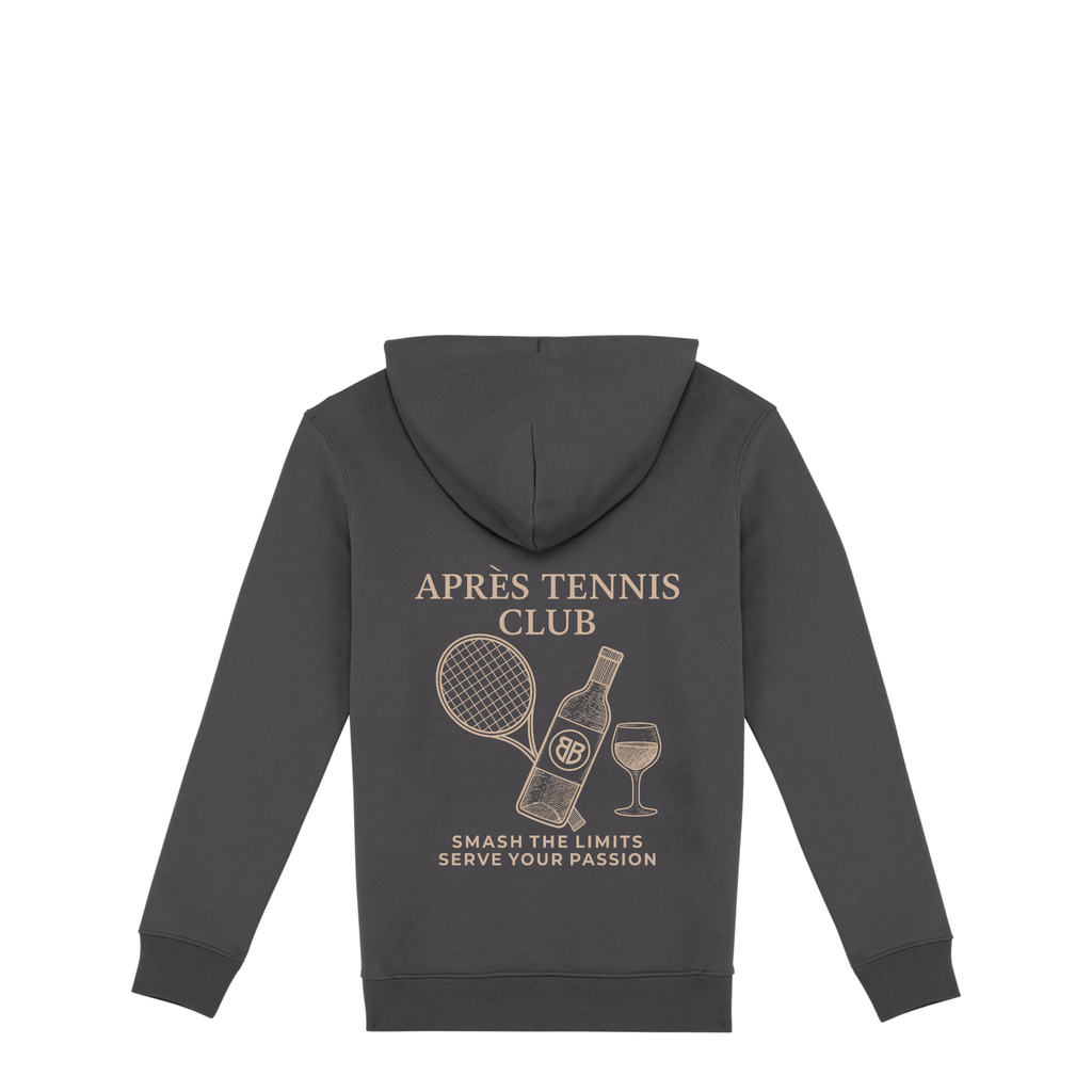 Uniseks Hoodie Après Tennis Club (Off-white logo)