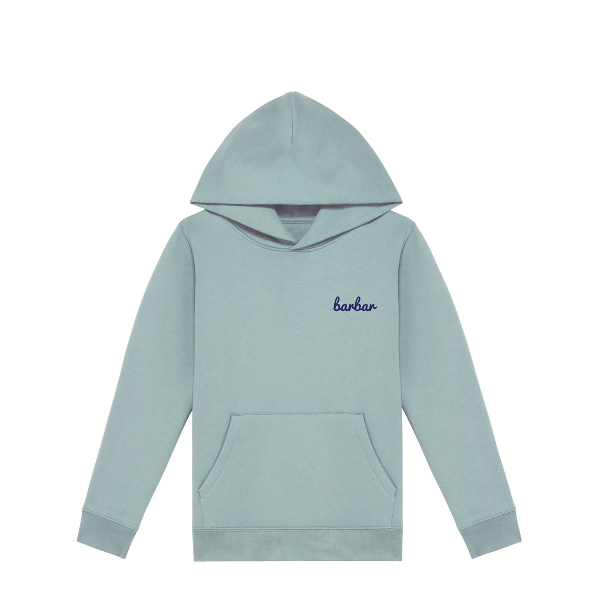 Kinder Hoodie (BarBar Navy blue logo)