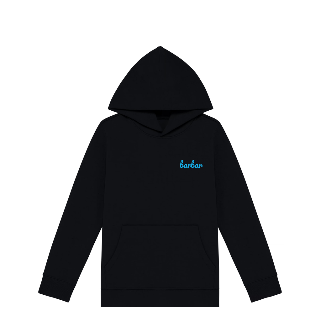 Kinder Hoodie (BarBar Light blue logo)