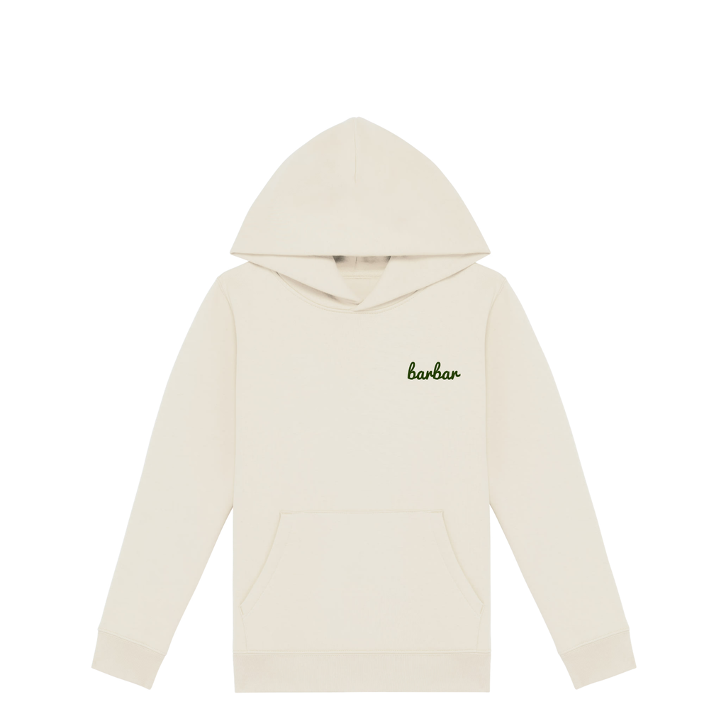 Kinder Hoodie (BarBar Kakhi logo)