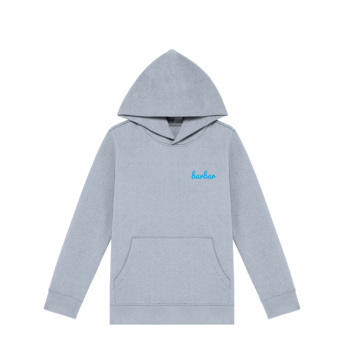 Kinder Hoodie (BarBar Light blue logo)