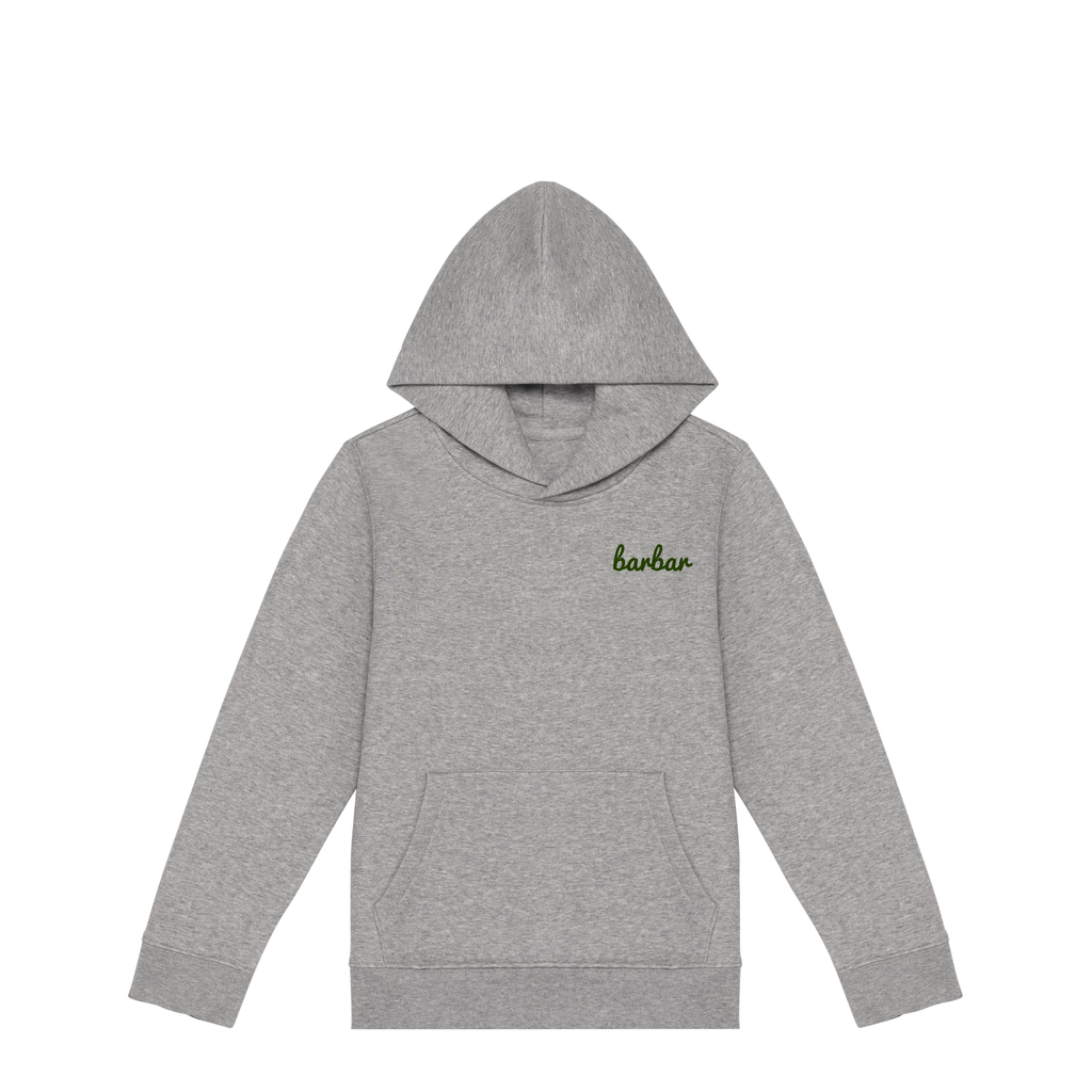 Kinder Hoodie (BarBar Kakhi logo)