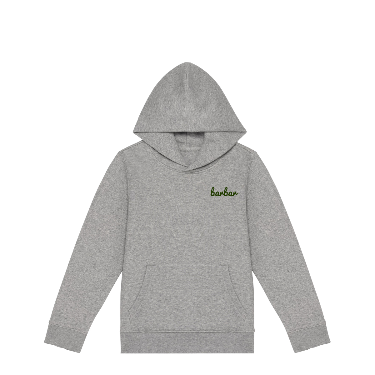 Kinder Hoodie (BarBar Kakhi logo)
