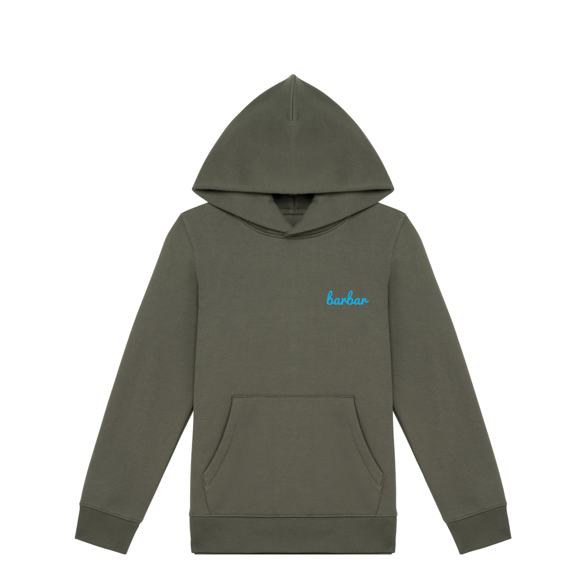 Kinder Hoodie (BarBar Light blue logo)