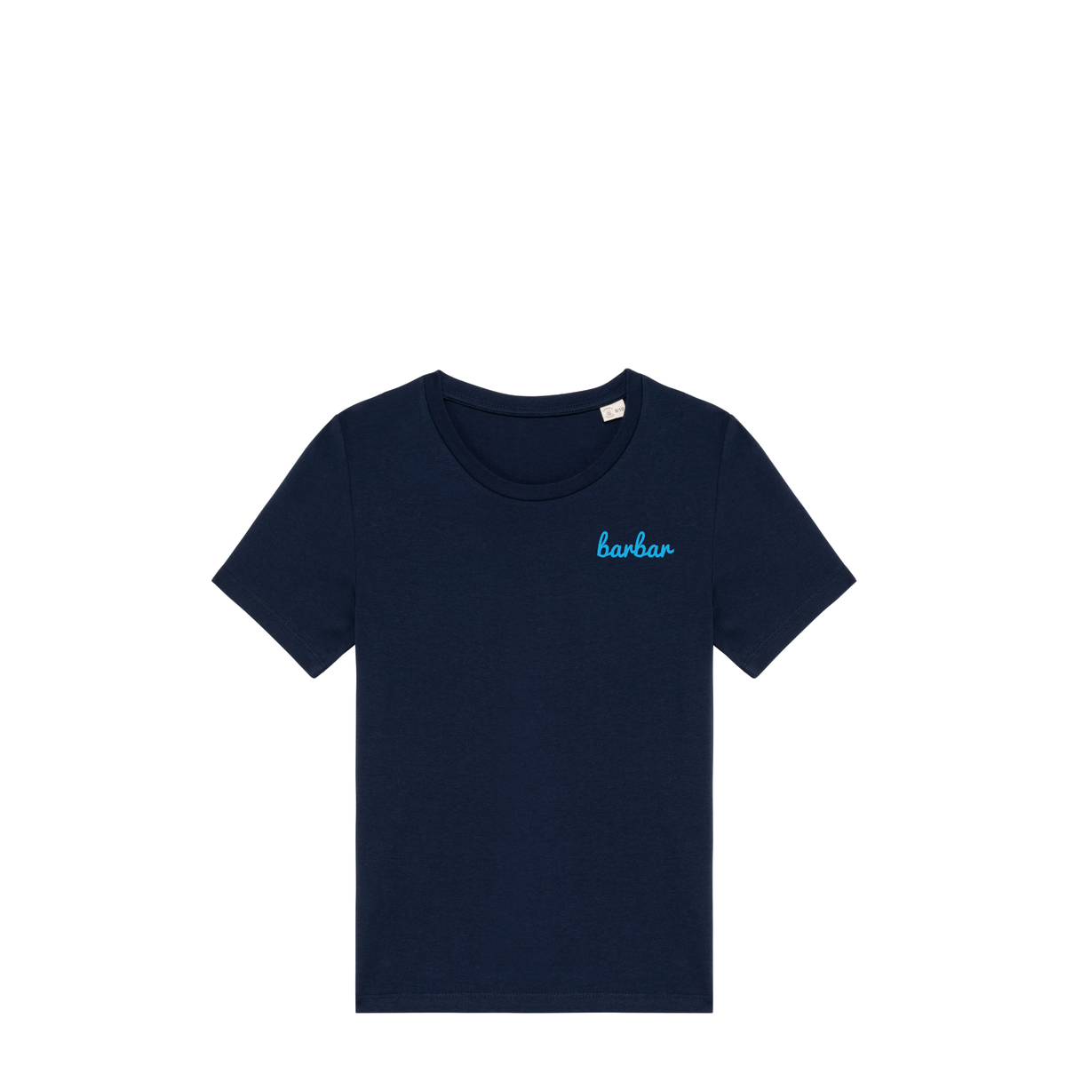 Kinder T-shirt (BarBar Light blue logo)