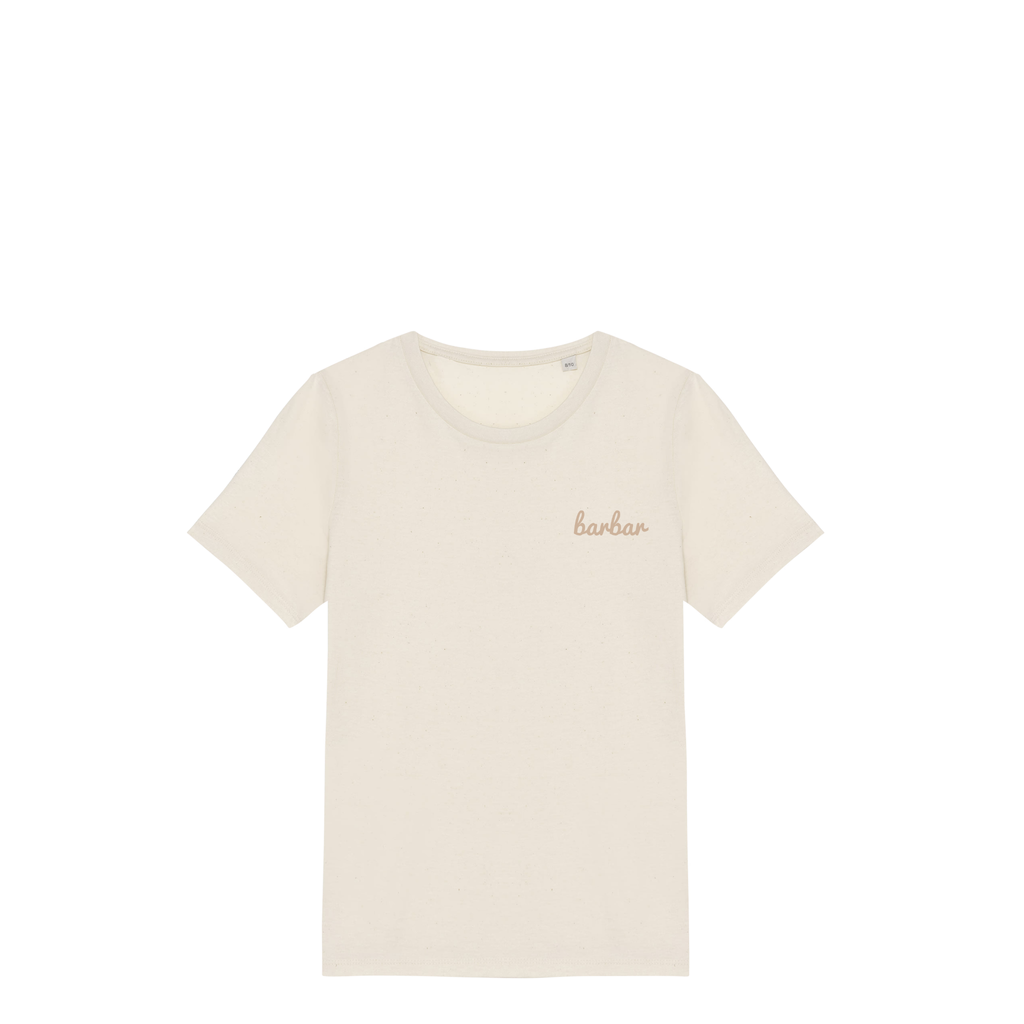 Kinder T-shirt (BarBar Off-white logo)