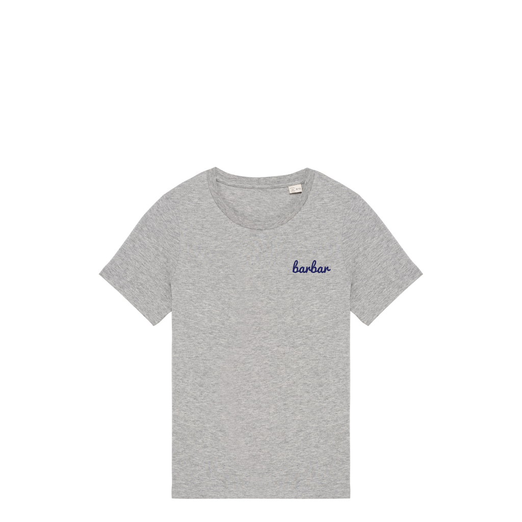 Kinder T-shirt (BarBar Navy blue logo)