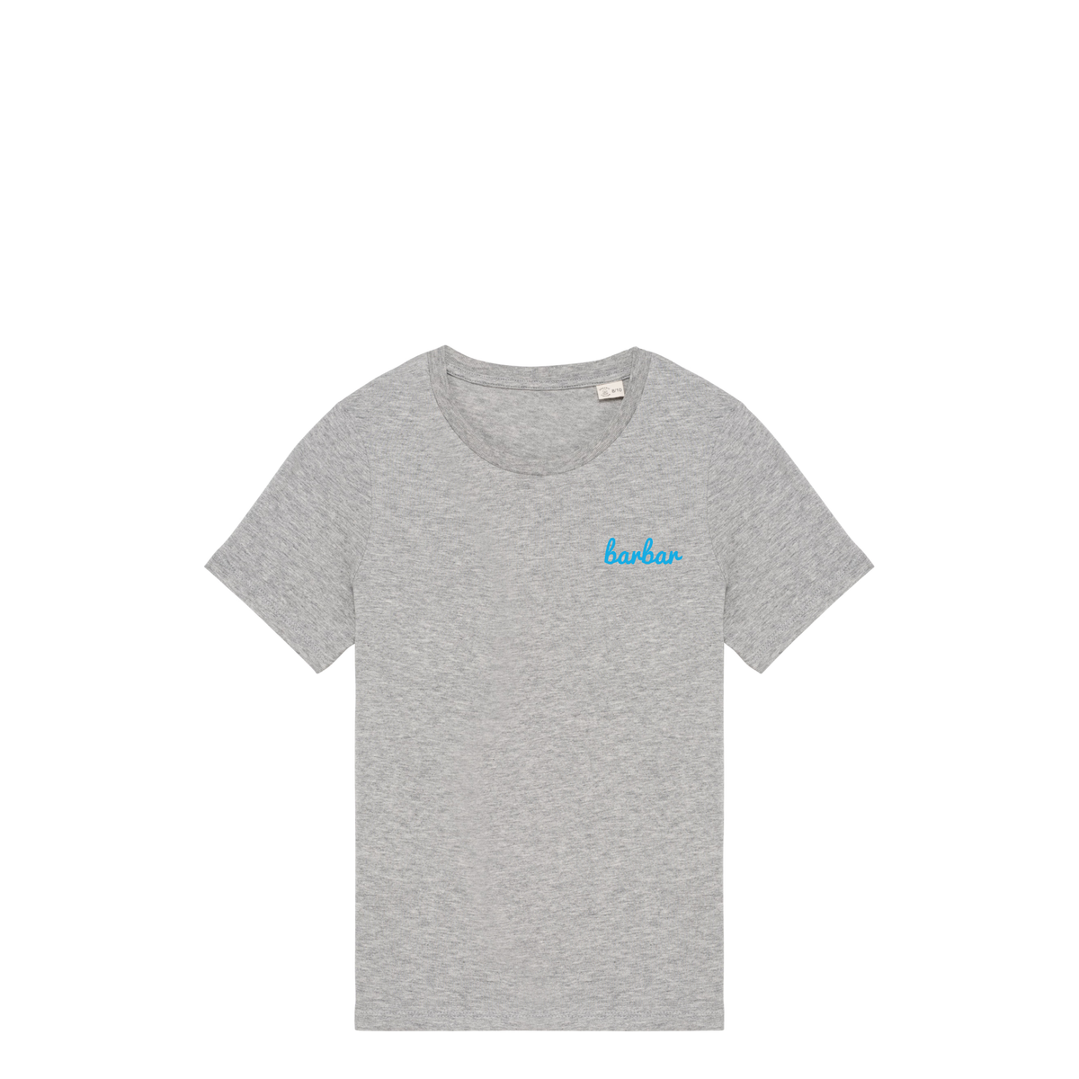 Kinder T-shirt (BarBar Light blue logo)