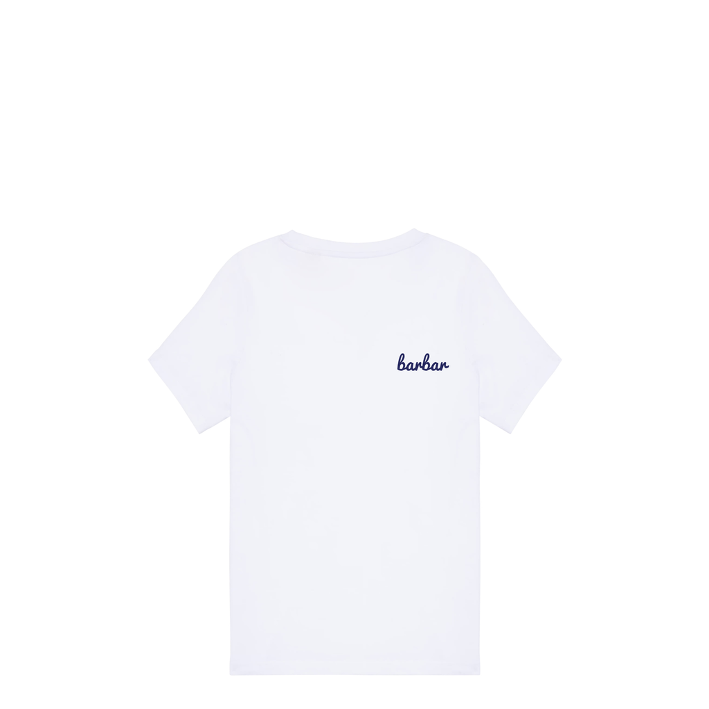 Kinder T-shirt (BarBar Navy blue logo)