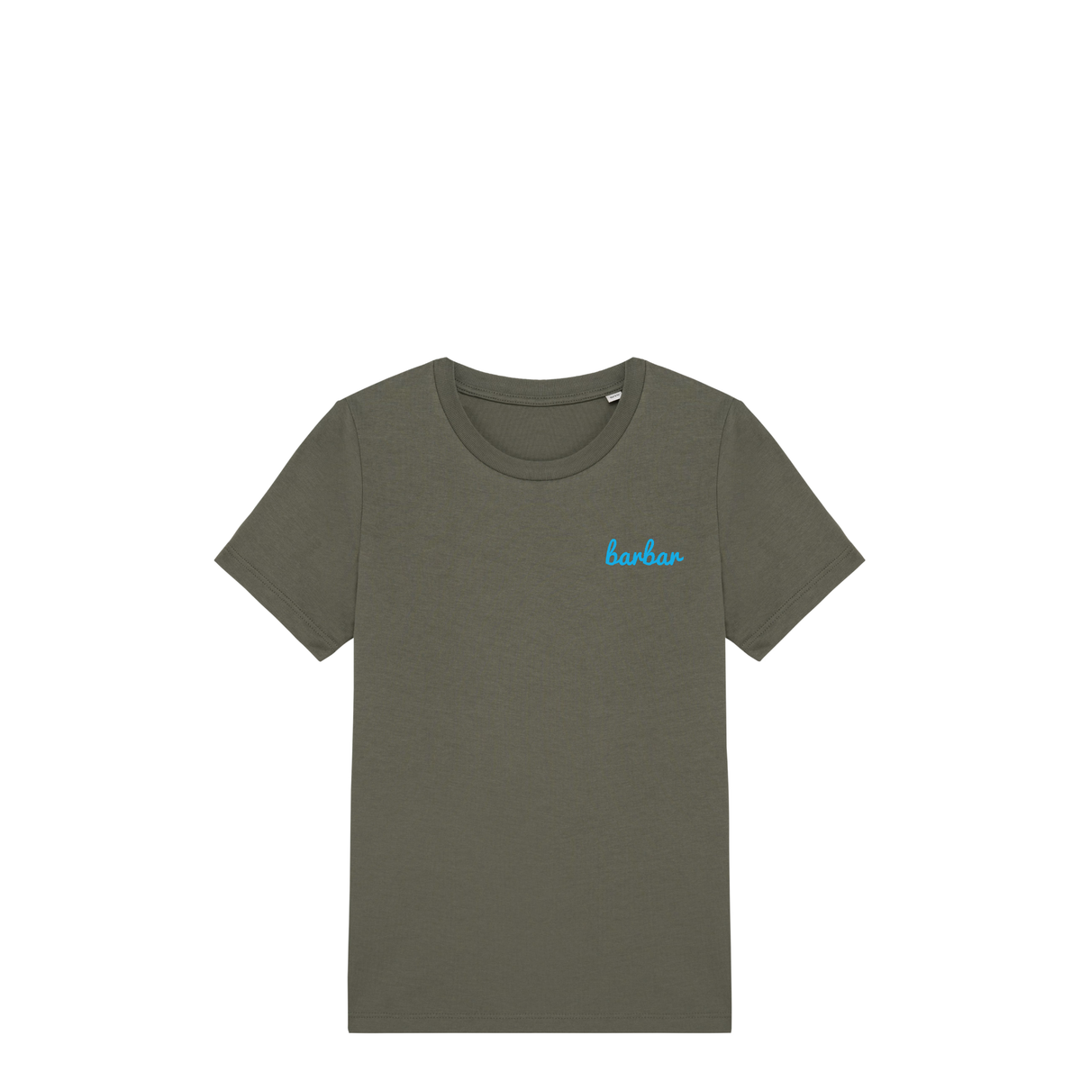 Kinder T-shirt (BarBar Light blue logo)