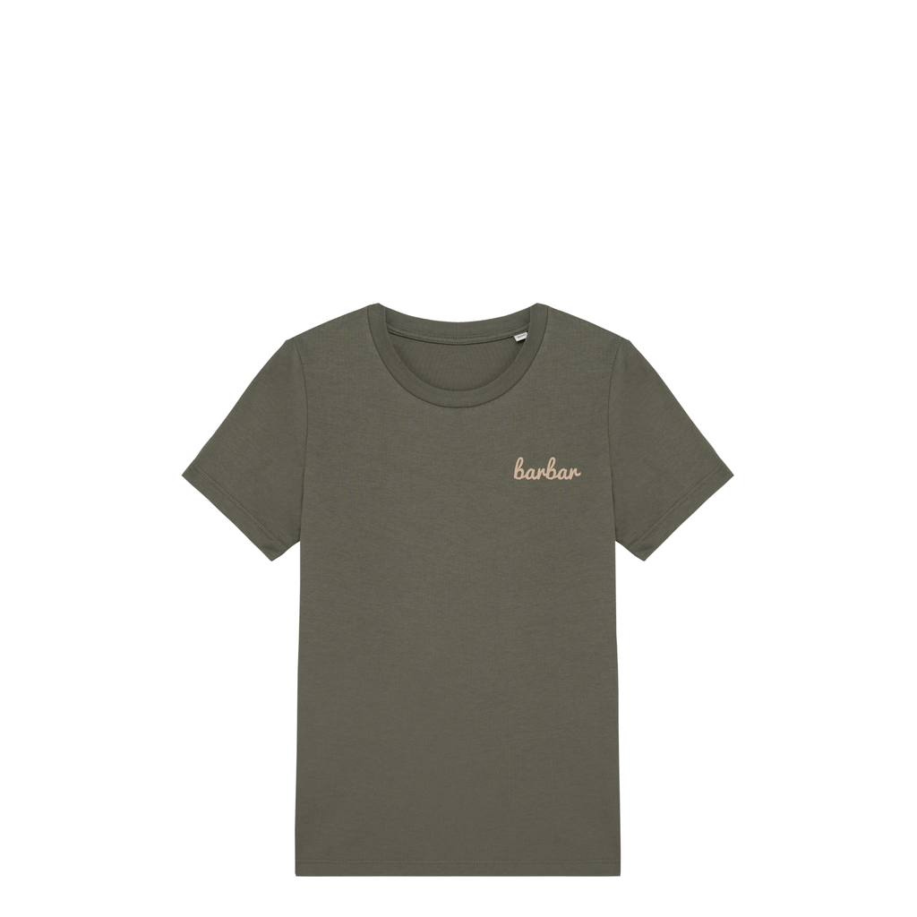 Kinder T-shirt (BarBar Off-white logo)