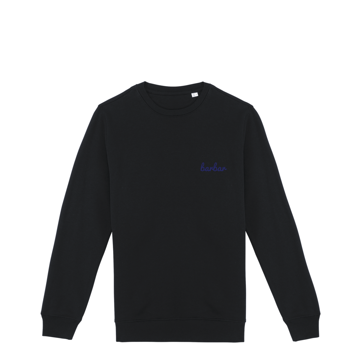 Uniseks Sweater (BarBar Navy blue logo)