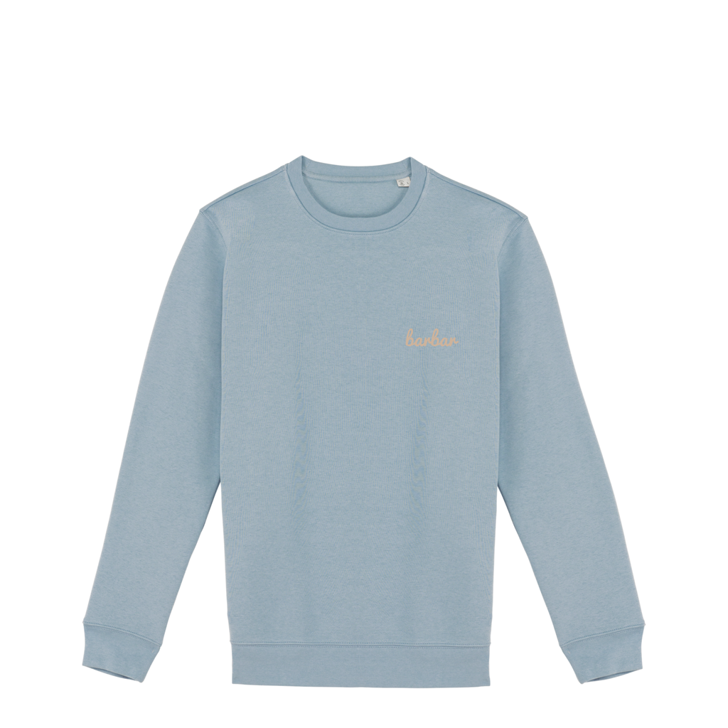 Uniseks Sweater (BarBar Off-white logo)