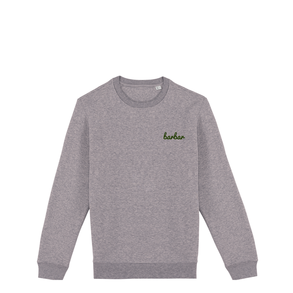 Uniseks Sweater (BarBar Kakhi logo)