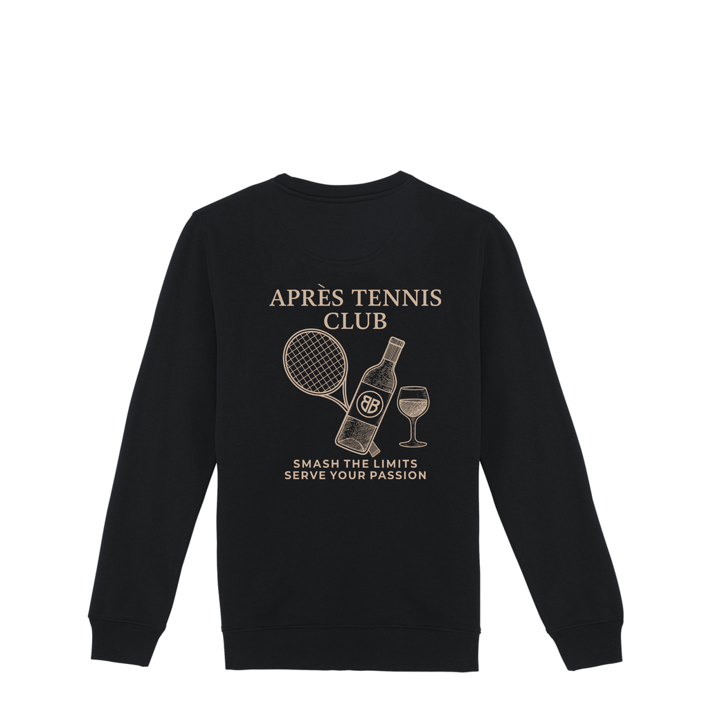Uniseks Sweater Après Tennis Club (Off-white logo)