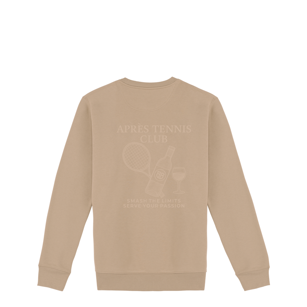 Uniseks Sweater Après Tennis Club (Off-white logo)