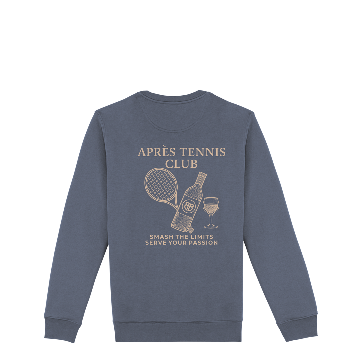 Uniseks Sweater Après Tennis Club (Off-white logo)