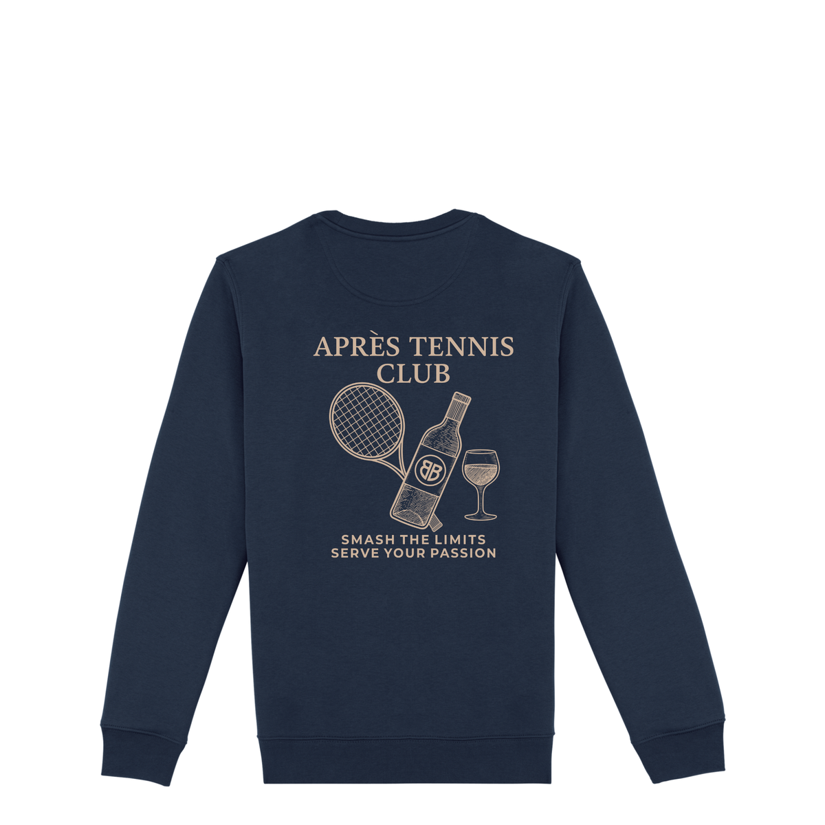Uniseks Sweater Après Tennis Club (Off-white logo)