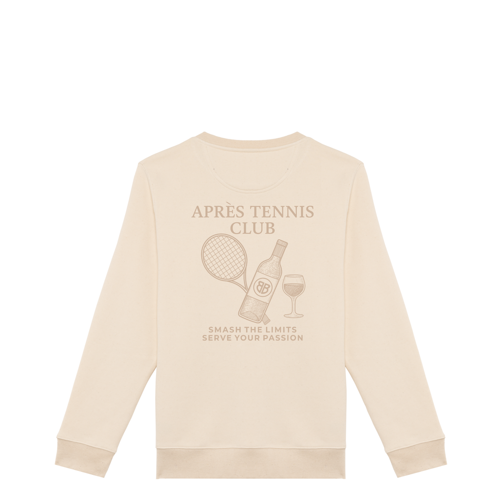 Uniseks Sweater Après Tennis Club (Off-white logo)