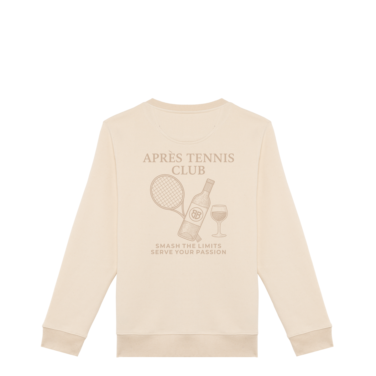 Uniseks Sweater Après Tennis Club (Off-white logo)