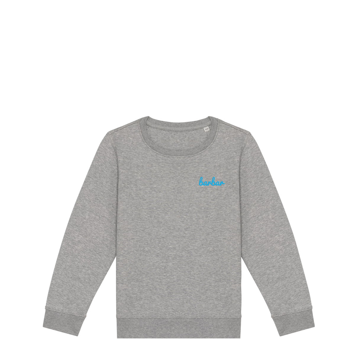 Kinder Sweater (BarBar Light blue logo)