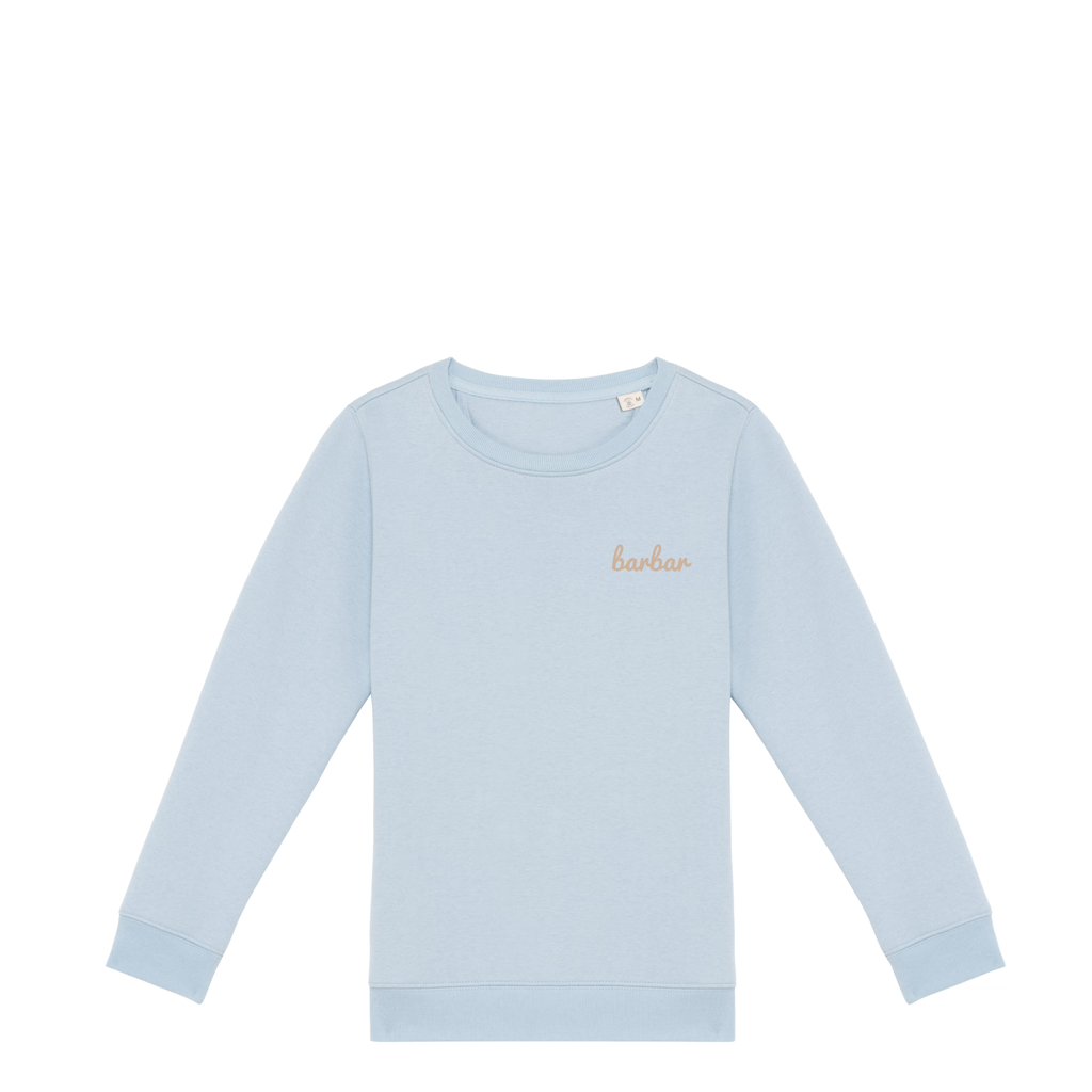 Kinder Sweater (BarBar Off-white logo)