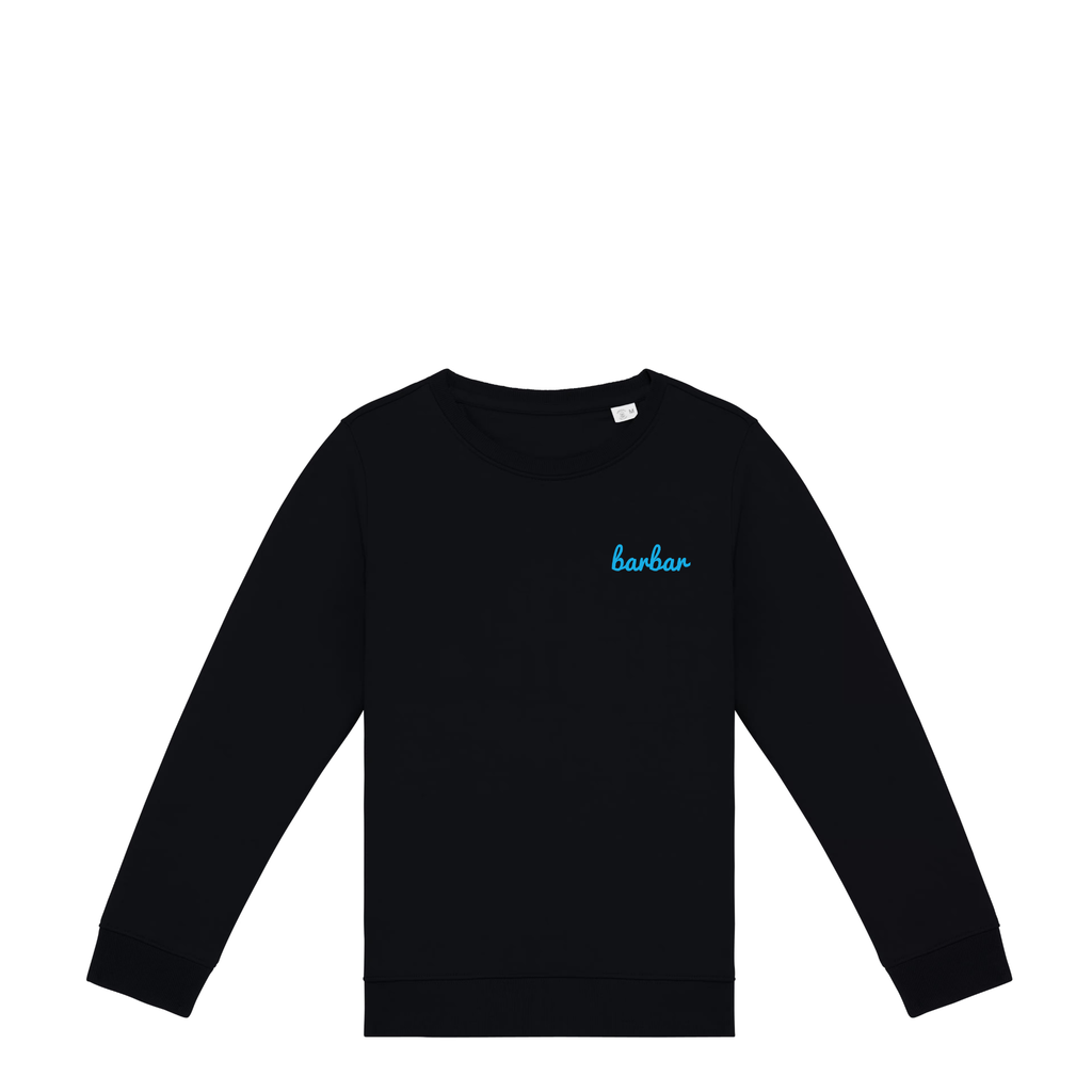 Kinder Sweater (BarBar Light blue logo)