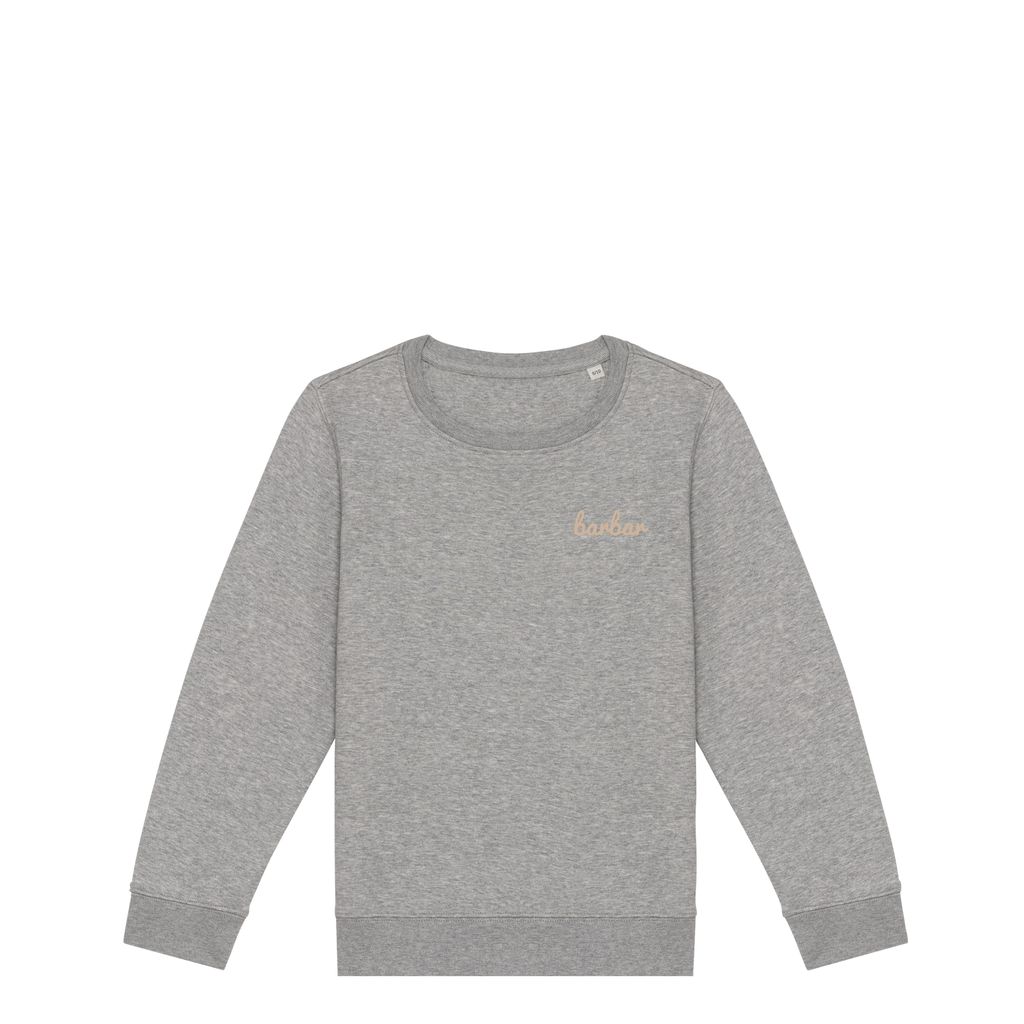 Kinder Sweater (BarBar Off-white logo)