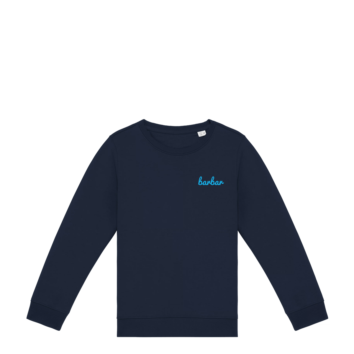 Kinder Sweater (BarBar Light blue logo)