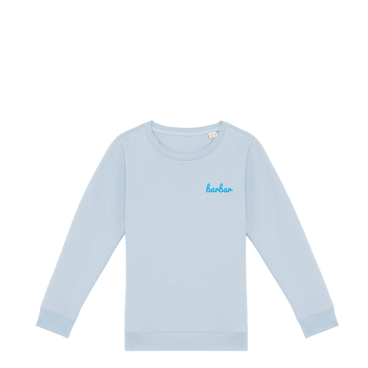 Kinder Sweater (BarBar Light blue logo)