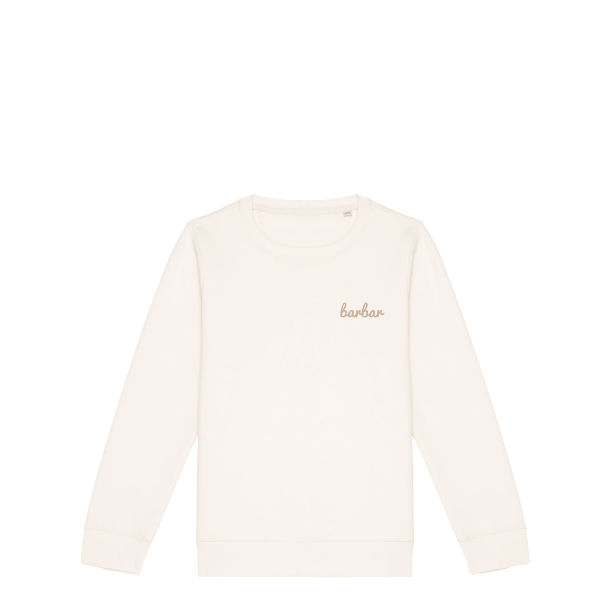 Kinder Sweater (BarBar Off-white logo)