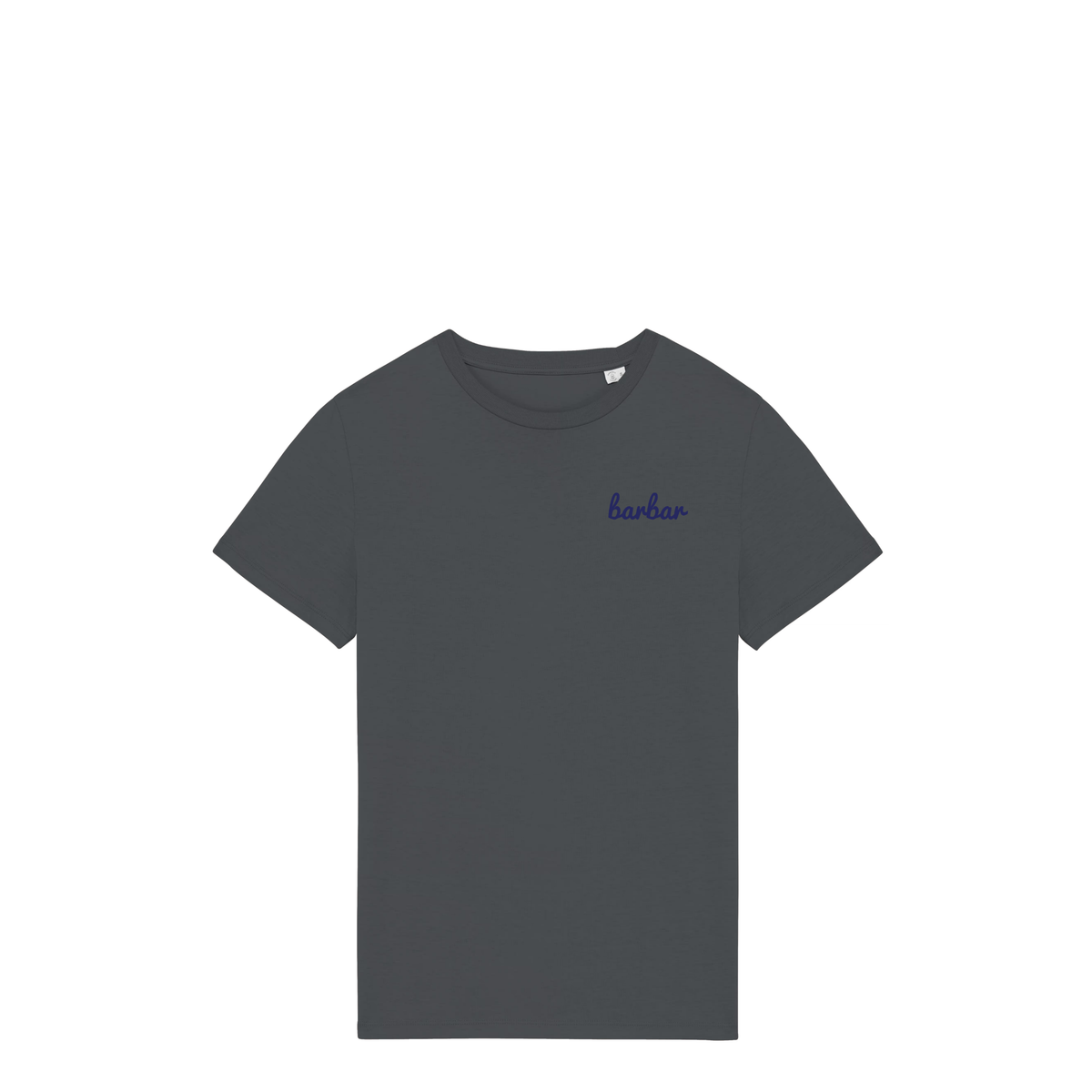 Uniseks T-shirt (BarBar Navy blue logo)