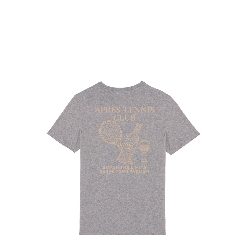 Uniseks T-shirt Après Tennis Club (Off-white logo)