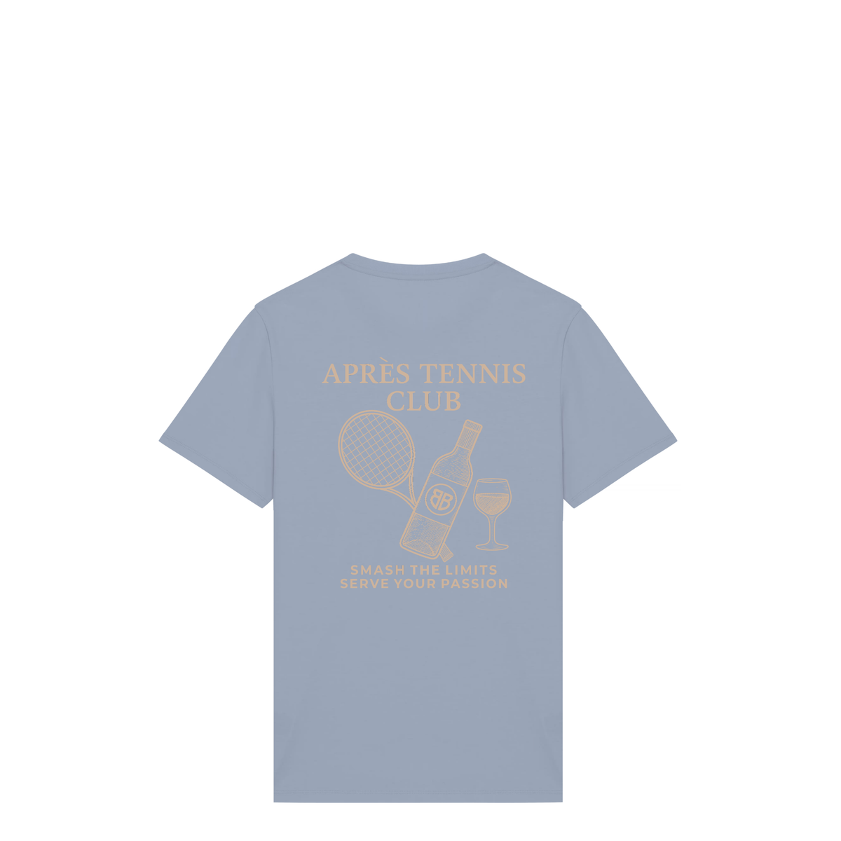 Uniseks T-shirt Après Tennis Club (Off-white logo)