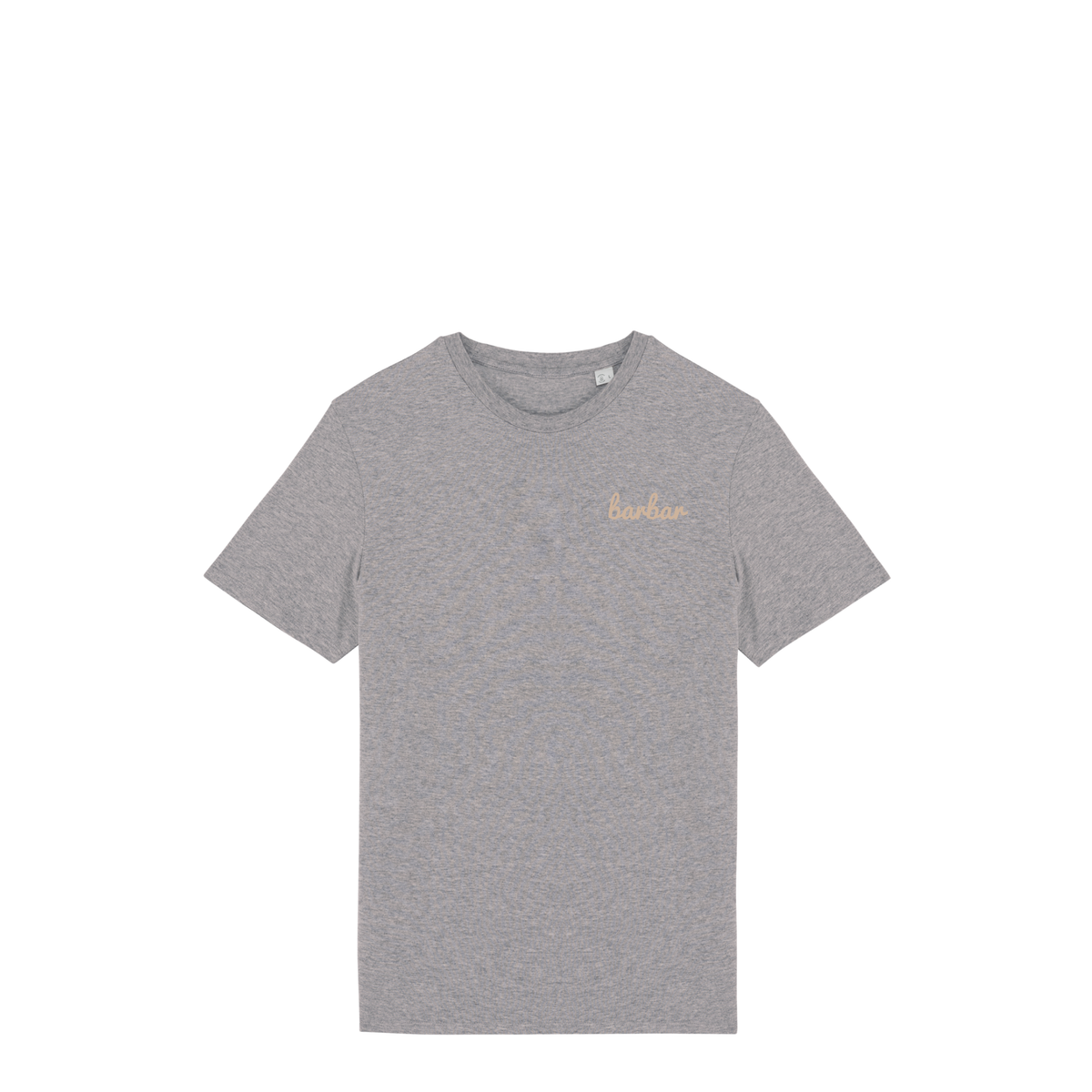 Uniseks T-shirt (BarBar Off-white logo)