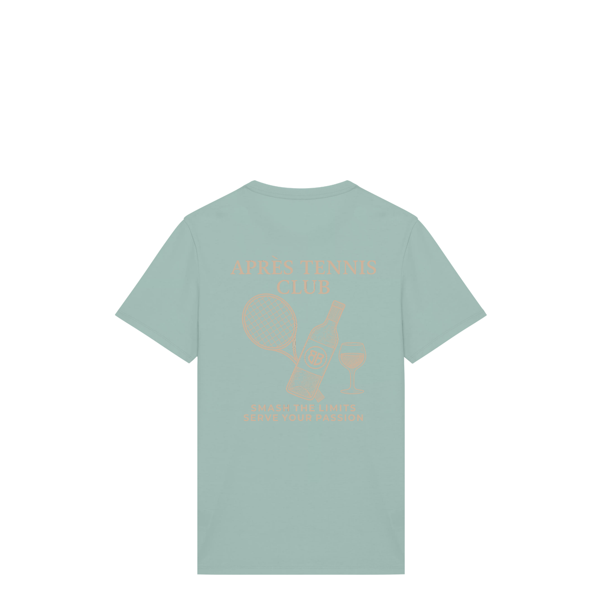 Uniseks T-shirt Après Tennis Club (Off-white logo)