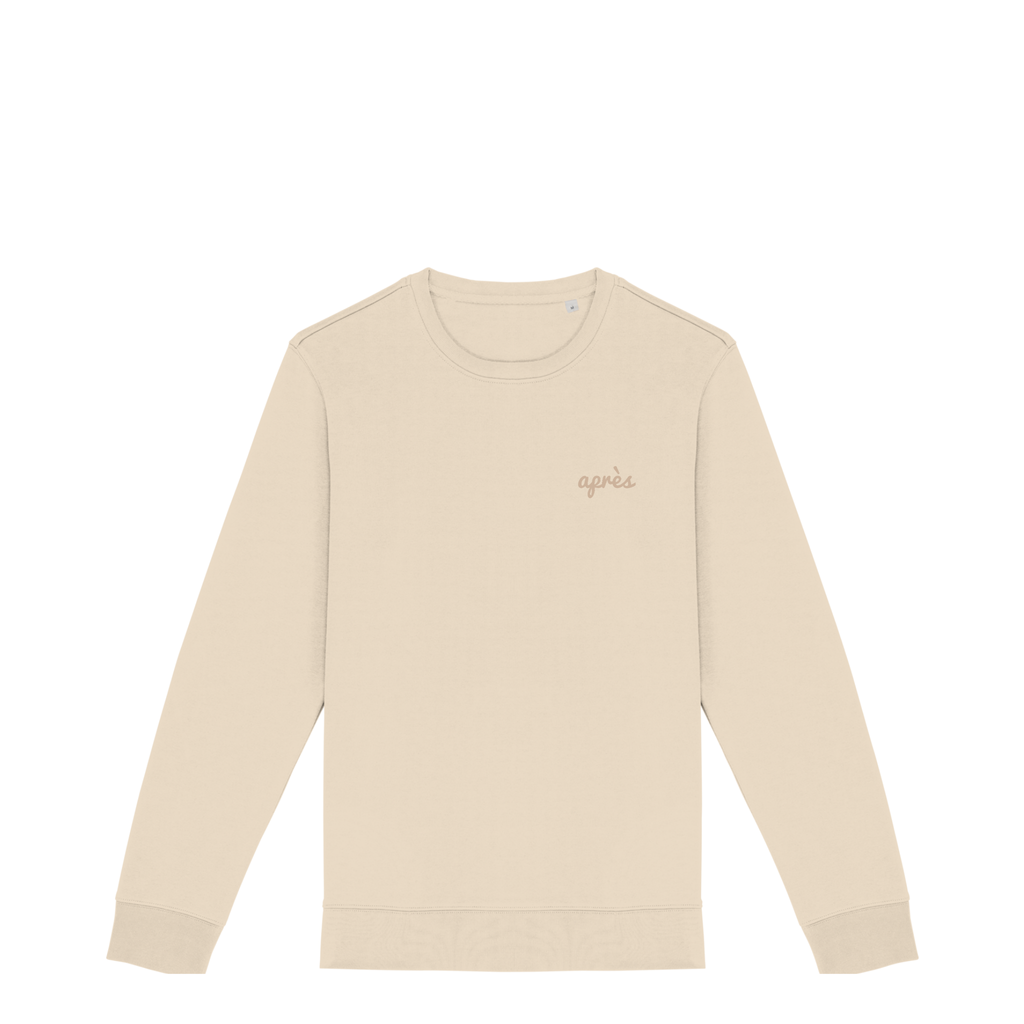 Uniseks Sweater Après Tennis Club (Off-white logo)