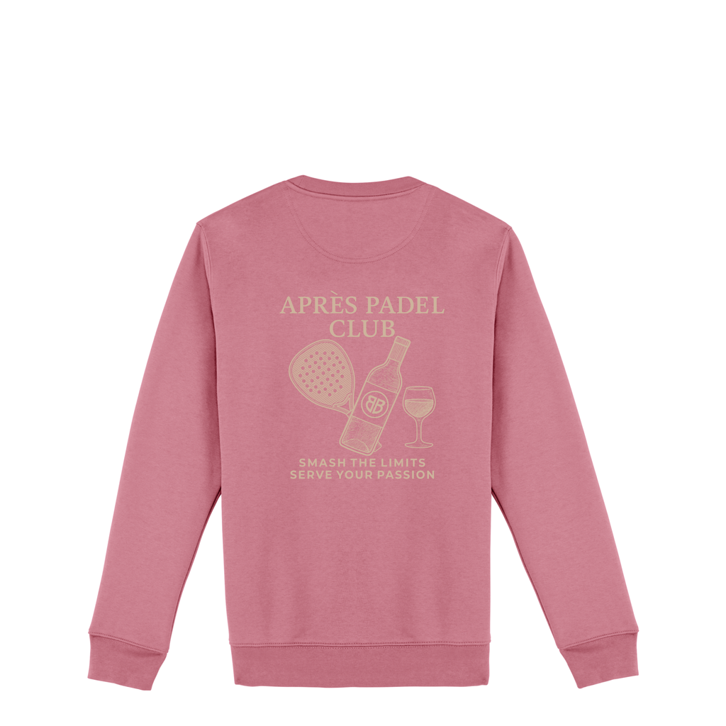 Uniseks Sweater Après Padel Club (Off-white logo)