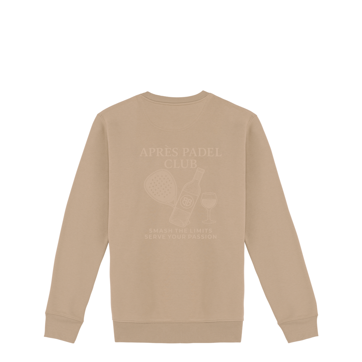 Uniseks Sweater Après Padel Club (Off-white logo)