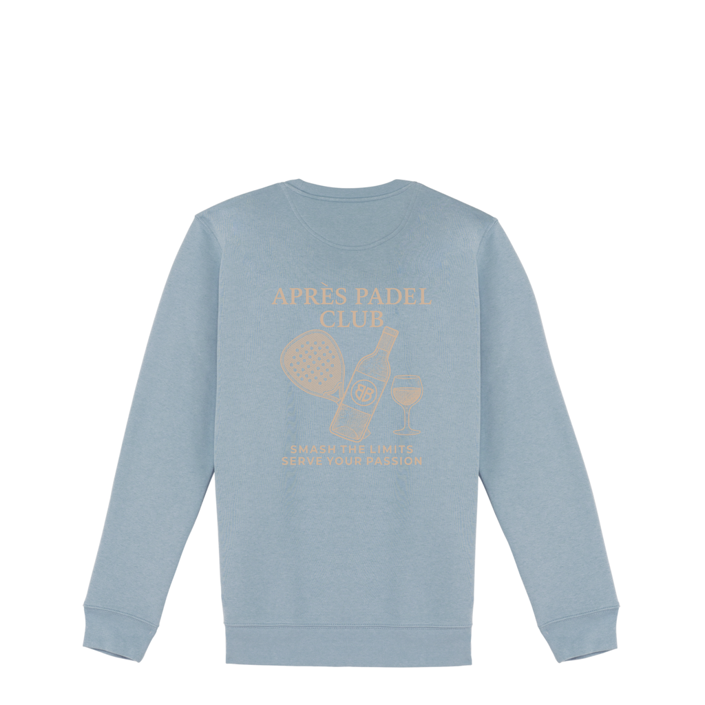 Uniseks Sweater Après Padel Club (Off-white logo)