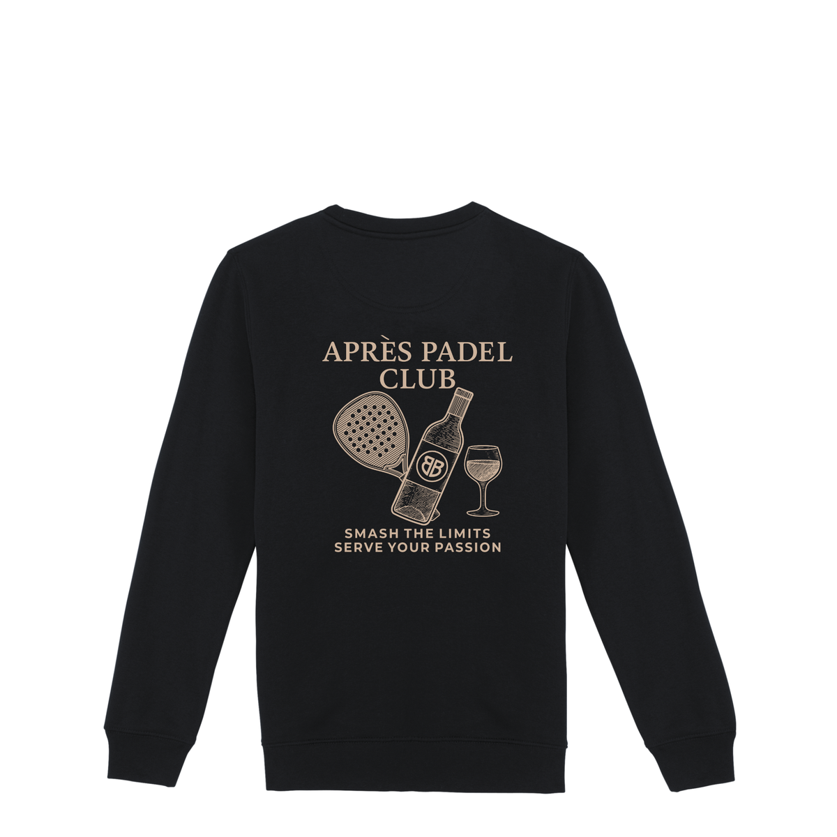Uniseks Sweater Après Padel Club (Off-white logo)