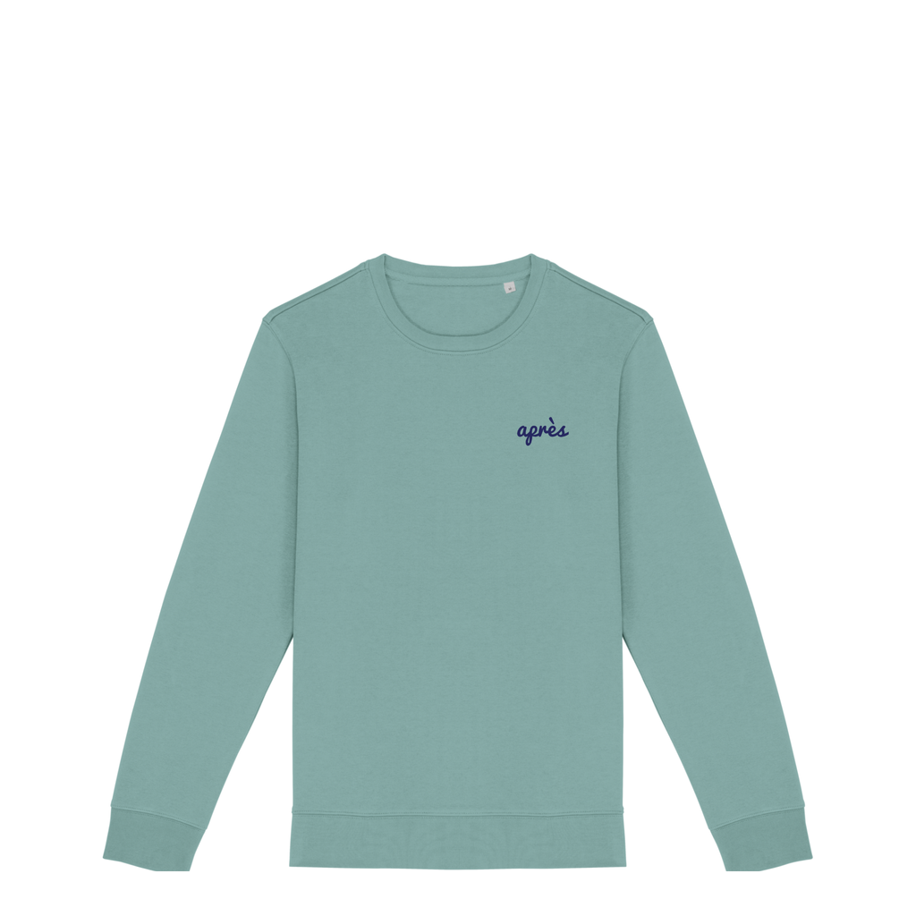 Uniseks Sweater Après Tennis Club (Navy Blue logo)