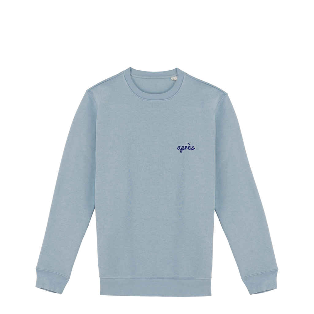 Uniseks Sweater Après Tennis Club (Navy Blue logo)