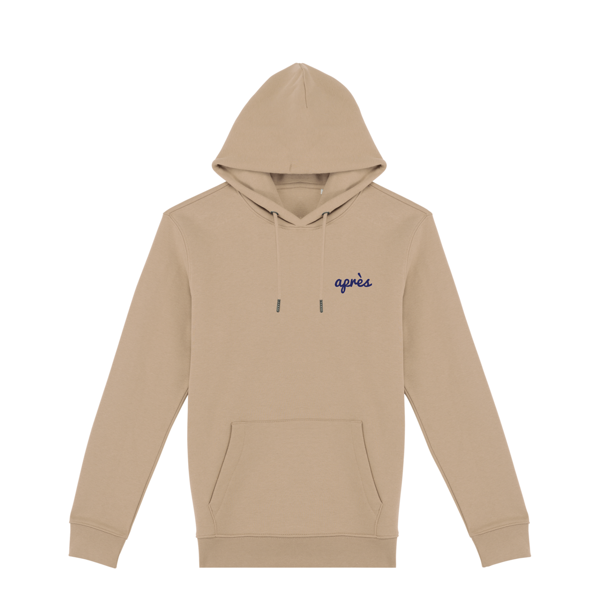 Uniseks Hoodie Après Padel Club (Navy Blue logo)