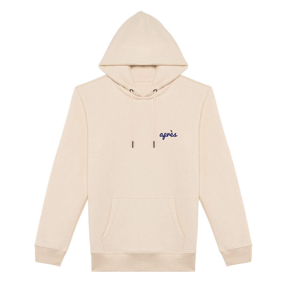 Uniseks Hoodie Après Tennis Club (Navy Blue logo)