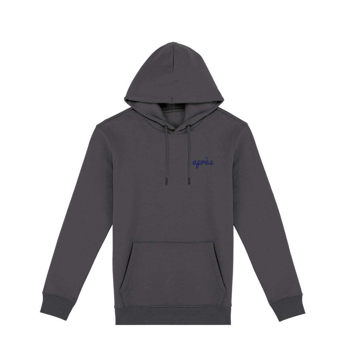 Uniseks Hoodie Après Tennis Club (Navy Blue logo)